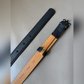 LOEWE Женский тонкий ремень из мягкой телячьей кожи с палиазой и 