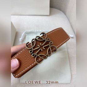 LOEWE Мягкая двусторонняя кожа теленка Широкая и универсальная, п