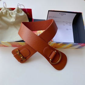 Дамский пояс Loewe, двухсторонний, из кожи первого слоя, очень хо
