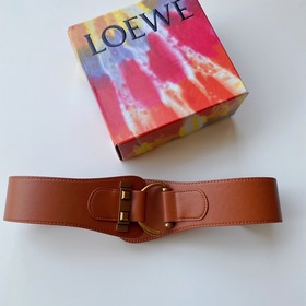 Дамский пояс Loewe, двухсторонний, из кожи первого слоя, очень хо