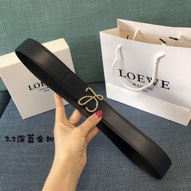 Дамский ремень Loewe с точно выполненной пряжкой из итальянской к