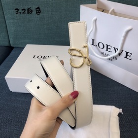 Дамский ремень Loewe с точно выполненной пряжкой из итальянской к