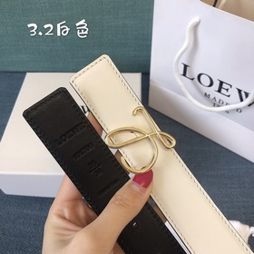 Дамский ремень Loewe с точно выполненной пряжкой из итальянской к