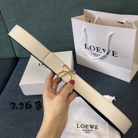 Дамский ремень Loewe с точно выполненной пряжкой из итальянской к