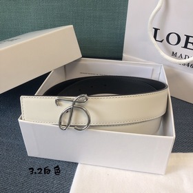 Дамский ремень Loewe с прецизионной гальванической пряжкой, италь