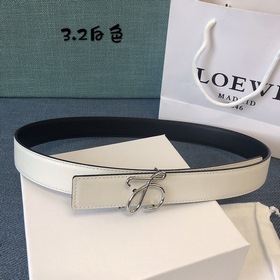 Дамский ремень Loewe с прецизионной гальванической пряжкой, италь