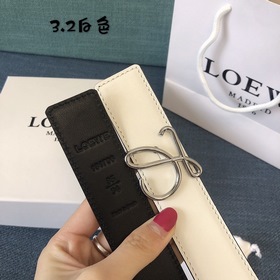 Дамский ремень Loewe с прецизионной гальванической пряжкой, италь