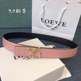 Дамский ремень Loewe с точно выполненной пряжкой из итальянской к