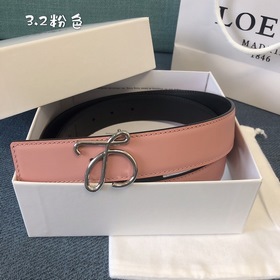 Дамский ремень Loewe с точно выполненной пряжкой из итальянской к