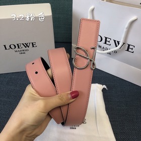 Дамский ремень Loewe с точно выполненной пряжкой из итальянской к