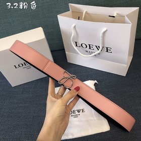 Дамский ремень Loewe с точно выполненной пряжкой из итальянской к