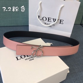 Дамский ремень Loewe с точно выполненной пряжкой из итальянской к