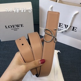 Дамский ремень Loewe с точно выполненной пряжкой из итальянской к