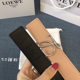 Дамский ремень Loewe с точно выполненной пряжкой из итальянской к