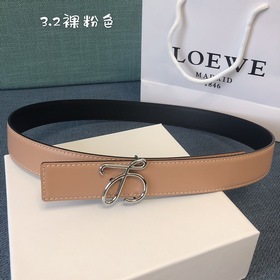 Дамский ремень Loewe с точно выполненной пряжкой из итальянской к
