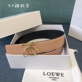 Дамский ремень Loewe с точно выполненной пряжкой из итальянской к