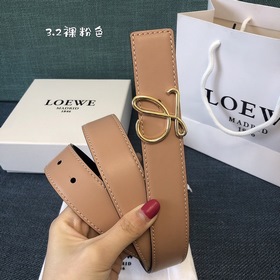 Дамский ремень Loewe с точно выполненной пряжкой из итальянской к