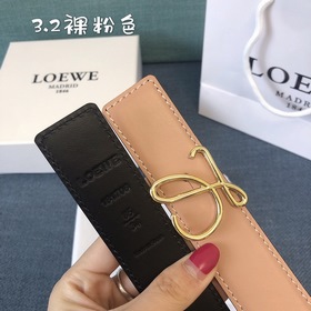 Дамский ремень Loewe с точно выполненной пряжкой из итальянской к