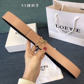 Дамский ремень Loewe с точно выполненной пряжкой из итальянской к