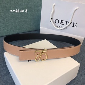 Дамский ремень Loewe с точно выполненной пряжкой из итальянской к