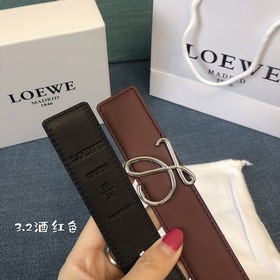 Дамский ремень Loewe с точно выполненной пряжкой из итальянской к