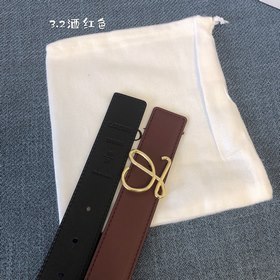 Дамский ремень Loewe с точно выполненной пряжкой из итальянской к