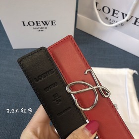 Дамский ремень Loewe с точно выполненной пряжкой из итальянской к