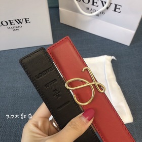 Дамский ремень Loewe с точно выполненной пряжкой из итальянской к
