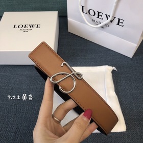 Ремень для дам от Loewe с прецизионной гальванической застежкой,