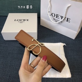 Ремень для дам от Loewe с прецизионной гальванической застежкой,
