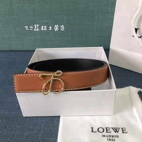 Ремень для дам от Loewe с прецизионной гальванической застежкой,