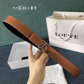 Ремень для дам от Loewe с прецизионной гальванической застежкой,