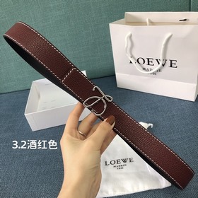 Ремень для дам от Loewe с прецизионной гальванической застежкой,