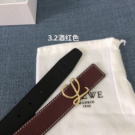 Ремень для дам от Loewe с прецизионной гальванической застежкой, 