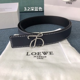 Ремень для дам от Loewe с прецизионной гальванической застежкой,