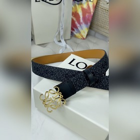 LOEWE Браслет из гофрированной кожи кожи Anagram  Ремень из кож