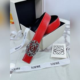 Loewe Двусторонний ремень с пряжкой с узором Anagram Изготовлен