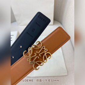 LOEWE Мягкая двусторонняя кожа теленка, универсальная ширина, про