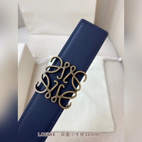 LOEWE Мягкая двусторонняя кожа теленка Широкая и универсальная, п