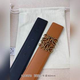 LOEWE Мягкая двусторонняя кожа теленка Ширина очень универсальна,
