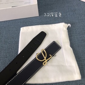 Оригинальная прецизионная электролизная застежка от Loewe, кожа и