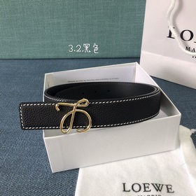Оригинальная прецизионная электролизная застежка от Loewe, кожа и