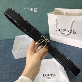 Оригинальная прецизионная электролизная застежка от Loewe, кожа и