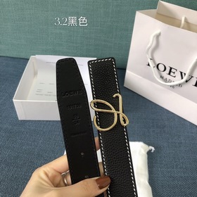 Оригинальная прецизионная электролизная застежка от Loewe, кожа и