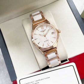 Женские часы Longines Elegance из керамики Модный механический же