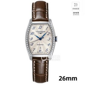 Женские кварцевые часы Longines из коллекции Heritage 26 мм * 30