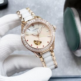 Longines Элитный женский наручный часы Механизм： импортный механ