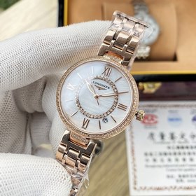 Longines Модные механические часы для женщин Классическая модель,