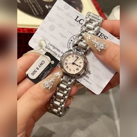 Часы Longines серии Heart Moon, три функции в одном, 26,5 мм Эле