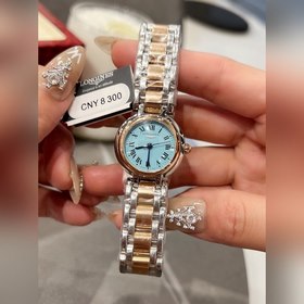 Часы Longines серии Heart Moon, три функции в одном, 26,5 мм Эле